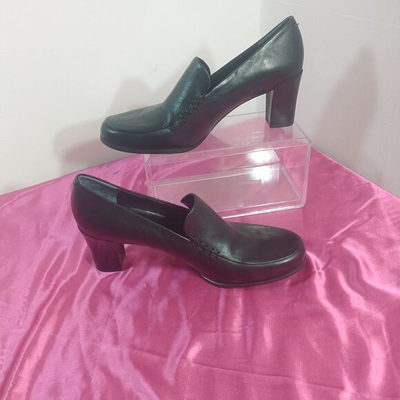 Franco Sarto Nolan Women's SZ 7.5M Black Pumps . Condition is Pre-owned - Picture 4 of 9
